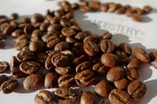 Mobstery Costa Rica kávéteszt kávébabok